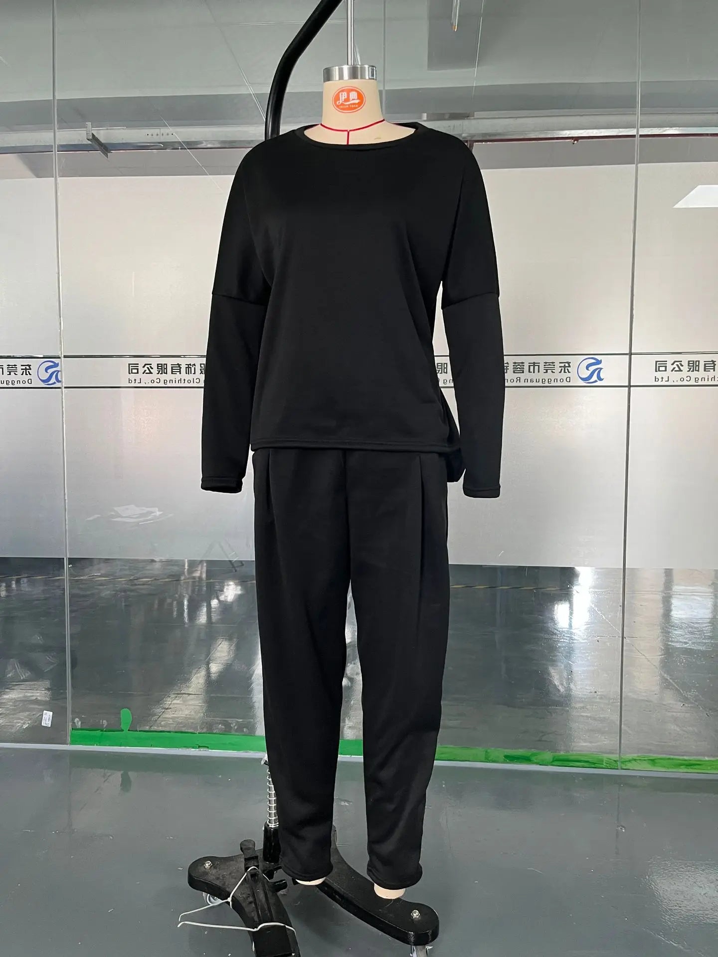 Ensemble Confort Moderne : Haut à manches longues + Pantalon