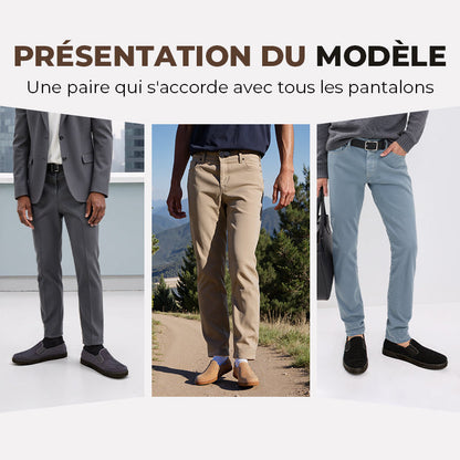 Élan Confort – Chaussure Homme Respirante en Maille de Luxe